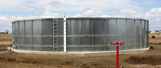 600 kL liner tank 